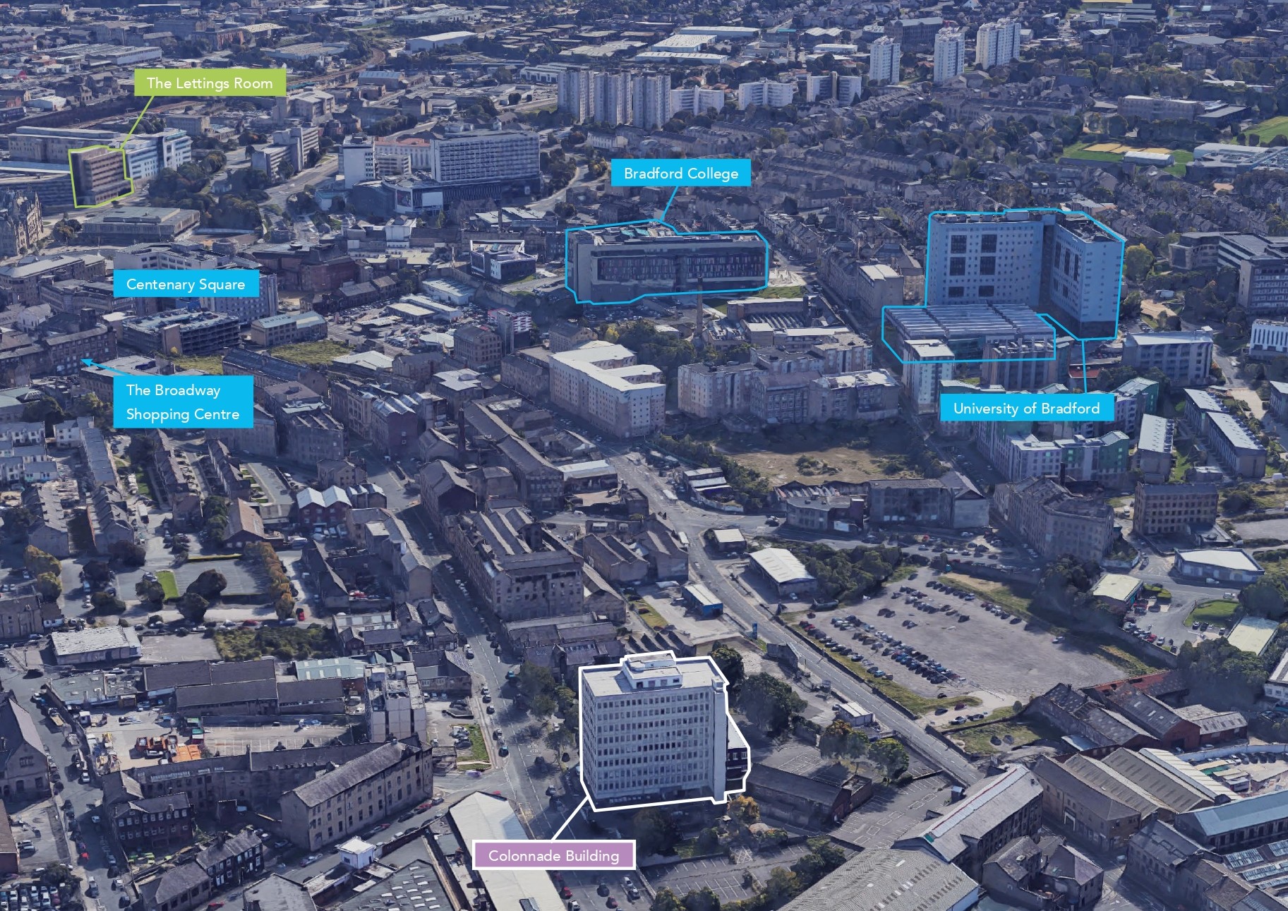 Bradford BUILDING MAP